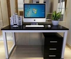 Set Meja Kerja Kantor Kursi dan Laci