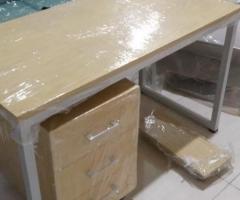 Set Meja Kerja Kantor Kursi dan Laci